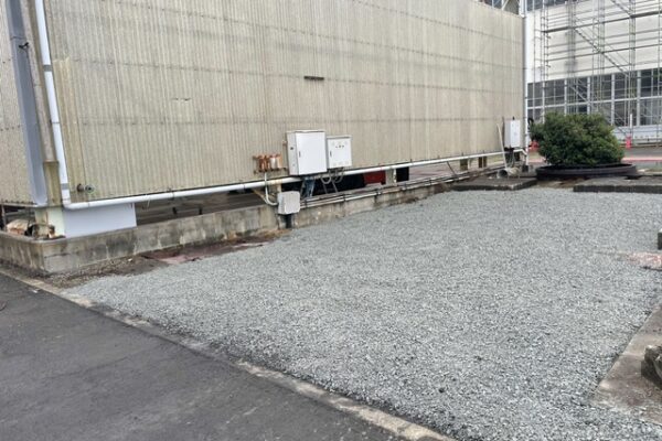 ピット撤去工事